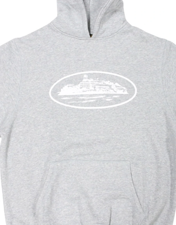 Corteiz Alcatraz Hoodie – Grey 1